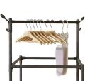 360 Degree Rotating Garment Rack 4 different shape – Durable Metal Frame, Powder Coated Finish, with Wheels – Ideal for Home or Boutique. 