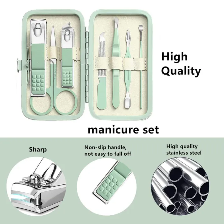 Manicure%20Set%20Nail%20Clipper%20Set%20Men%20Women%20Toe%20Finger%20Nail%20Clipper%20Personal%20Care%20Tools%20With%20Portable%20Travel%20Case%20Manicure%20Pedicure%20Tools%20Grooming%20Kit%20Gift%20For%20Girls%20Women%20Family%20Friends%20Wife%20-%20Image%202
