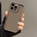 Silicone Phone Case for iPhone 16 Pro Max Plus 16+ 16P IP Candy Color Casing Shockproof Lens Back Protection Cover. 