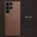 X-Level Leather Case For Samsung Galaxy S23 Ultra. 