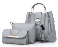 New Design Ladies Handbags With Long Shoulder With Ultimate Ladies Handbags Set 3 Piece Ladies Handbags For Girls, Handbag For Girls Crossbody & Shoulder Bags, PU Leather Bags For Women, Girls Fashion bags, Large Capacity, Casual Bags, Gifts For Girls.. 