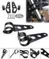 Cafe Racer Bike Headlight Brackets. 