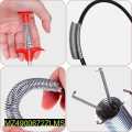 Snake Shaped Toilet Clog Remover. 