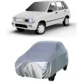 WATER & DUST PROOF SUZUKI MEHRAN CAR BODY COVER SILVER PARACHUTE. 