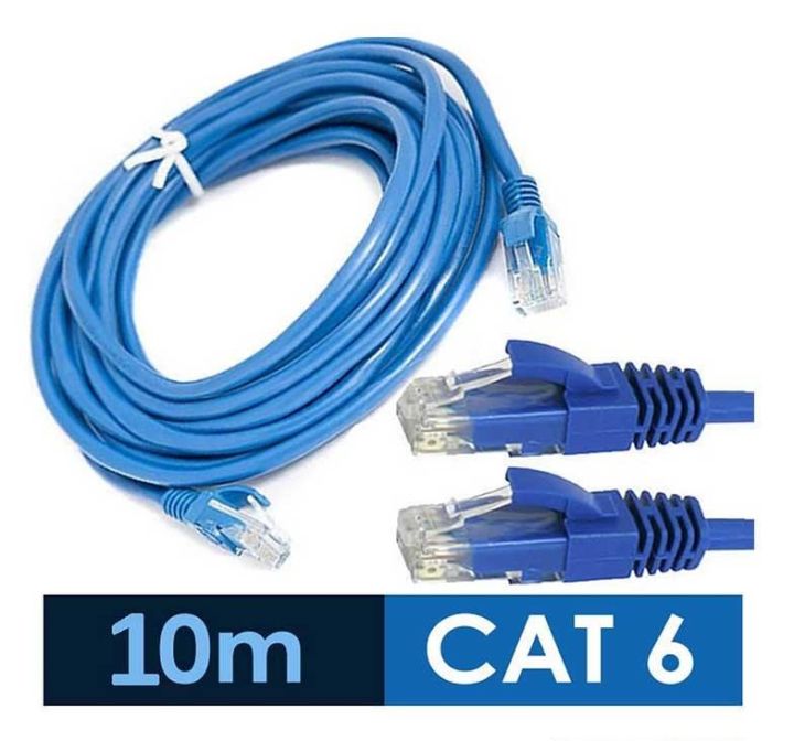Ethernet High-Speed LAN Patch Cable for High-Speed Internet With RJ45 Connector Attached – Lengths Available: (1.5M) (3M) (4M) (5M) (7M) (8M) (9M)(10M) (11M) (15M) (20M) (25M) (30M)
