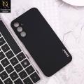 Black Eouro Slim Soft Silicone Back Cover for Samsung A15 Samsung A25 Samsung A35 Samsung A55. 