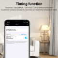 【Fast delivery】Smart Bluetooth-compatible Bulb 10W Dimming Color APP Remote Control A19 LED Group Control Timing easy to use. 