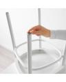 IKEA Stick-on floor protectors set of 20, grey. 