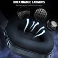 ONIKUMA X9 Professional Wired Gaming Headset with Mic and Noise Canceling Gaming Headphone Wired Blue Light for PS4 PS5 PC XBOX. 