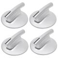 4-Pack 74010839 Surface Burner Knob Replacement Accessories for Jenn Air Stove/Stove - Replaces WP74010839, 7737P372-60. 