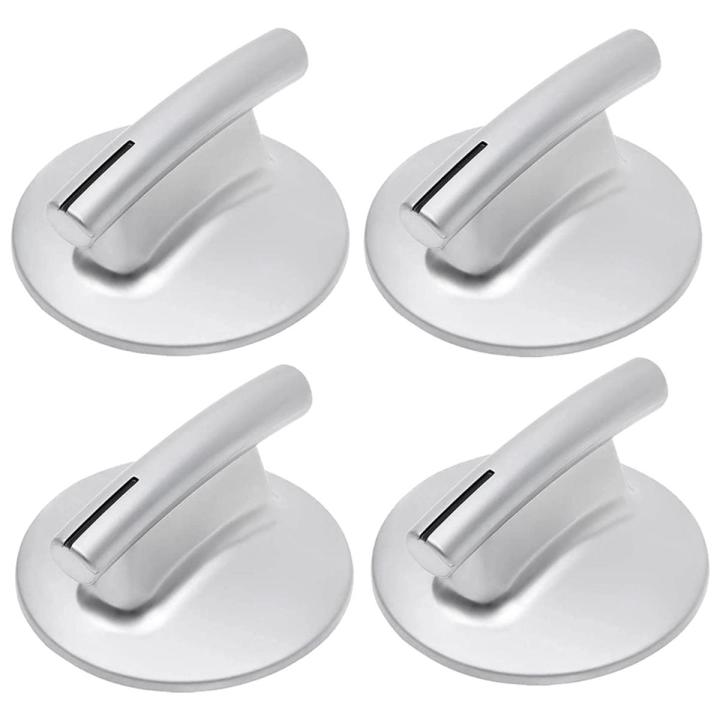 4-Pack 74010839 Surface Burner Knob Replacement Accessories for Jenn Air Stove/Stove - Replaces WP74010839, 7737P372-60