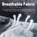 HamshMoc Washable Male Dog Diaper Reusable Dog Belly Band Highly Absorbent Adjustable Leakproof Breathable Underwear Dog Wraps for Incontinence. 