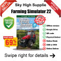 FARMING SIM 22 - GAME FOR PC (GOOGLE DRIVE/ MEDIAFIRE) - QR CODE. 