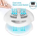Professional Air Nail Dryer for Hand and Feet Home & Salon Use - UV Air Nail Dryer for Both Hands and Feet 400W, Air Nail Fan Dryer for Nail Polish,  Automatic Sensor Warm & Cool Breeze. 
