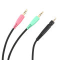 Replacement Cable for Sennheiser G4ME ONE GAME ZERO 373D GSP 350 / GSP 500 / GSP 600 Headphones(PC Version 2 Meters). 