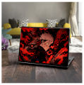 Sukuna Laptop Back SKin - Laptop Skin Vinyl Sticker Decal, 12 13 13.3 14 15 15.4 15.6 inch Laptop Skin Sticker Cover Art Decal Protector Fits All Laptops (Digital Delights). 