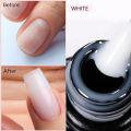 XEIJAYI 7ML Quick Extension Nail Gel Vernis Semi Permanent Acrylic Crystal White Clear Nude Gel Nail Polish UV Construction Gel. 