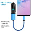 【2023】 OTG Adapter Cable USB 3.0 to Type C Adapter Connector For Xiaomi Samsung Huawei OTG Type C Data Cable Converter For Macbook Pro. 