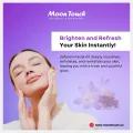 Moon Touch Zafarani Facial Kit | Saffron Facial for Skin Brightening, Dark Spot Removal & Anti-Aging | Professional Salon Facial Treatment | Moon Touch Zafarani Facial 50 gram (8 items). 