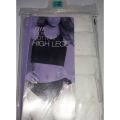 Ex M&S Lingerie Cotton Lycra High Legs Knickers 5 Pack Marks & Spencer. 