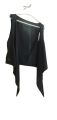 black stylish/ elegant shrug/ upper for girls, (16), sleevesless, without sleeves, 100% polyester, by ( mia moda). 
