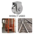 2 Inch Roller Wheel Bearings U Groove Pulley Wheels Detachable Heavy Duty Grooved Wheel for Material Handling and Moving. 