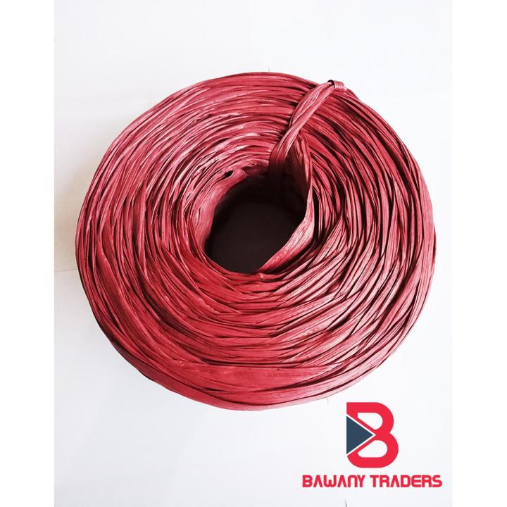 Rope Roll Rassi - Poly Dori Red Sutli For Packing Cartons
