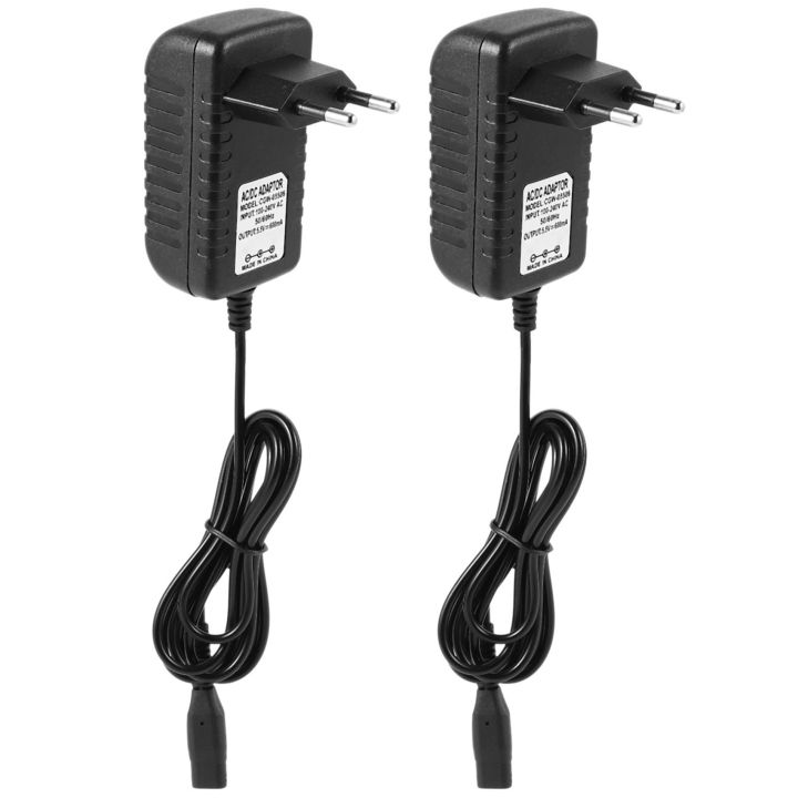 2X Portable Charger For Karcher Wv50 Wv55 Wv60 Wv70 Wv75 & Wv2 Wv5 Window Vac Plug Battery Charger-Eu Plug
