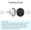 Universal Plug Converter FR AU US 20pcs UK To EU Travel Adapter High Quality Home Plug Adapter 16A 250V Wall Electric Socket. 