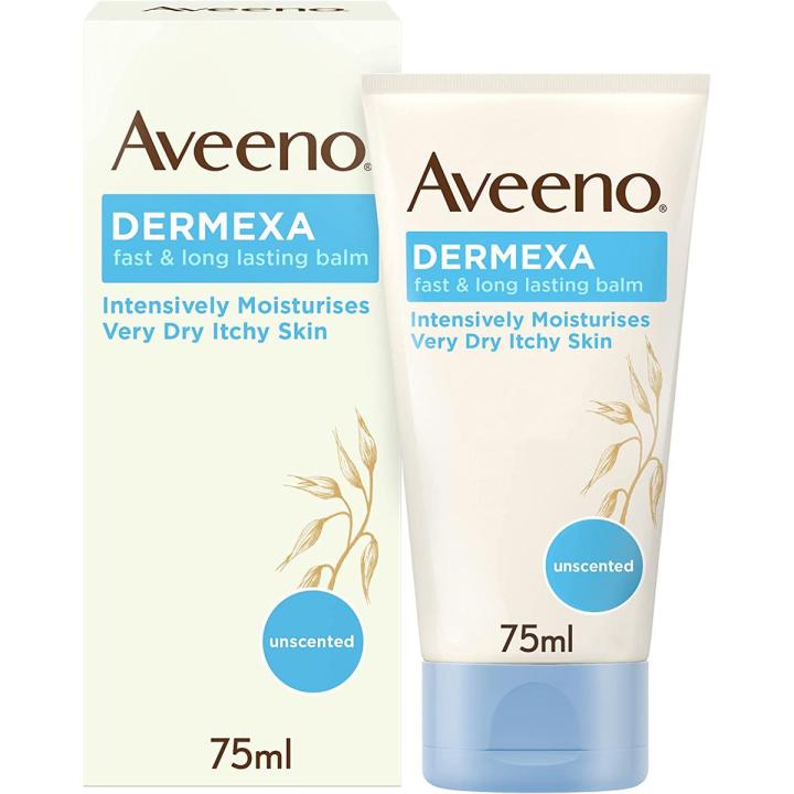 Aveeno Dermexa Fast & Long-Lasting Balm 75ml - Beauty by Daraz