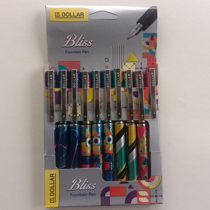 Dollar Bliss Fountain Pen (3 PCs)