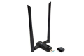 Alfa Wifi USB Dual Antenna Adapter 300MB - wifi device - wifi adapter - Alfa Wifi Usb W136 3dbi Rtl 8192 Dual Antena 300 Mb double antina - wifi adapter for pc long range - wifi adater for pc - wifi usb MIT. 