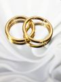 Versatile Metal Split Jump Rings– 5 Pairs Durable Connectors for Keychains, Jewelry, and DIY Crafts. 
