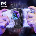 MEMO DL16 Mobile Phone Radiator Phone Cooling Fan Case Cold Wind Handle Fan for PUBG Mobile Gaming Phone Cooler Phone Cooling Fan Case. 