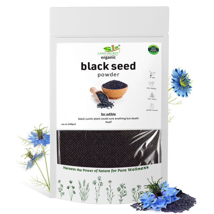 Black Seeds Powder/Kalonji Powder - Super Antioxidant for Immune Support, Joints, Digestion, Hair & Skin - 100 gm