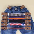 New Kids Buckle-Free Elastic Belt Waist No Buckle Stretch Belts Toddlers Adjustable Boys and Girl`s Belts for Jeans. 