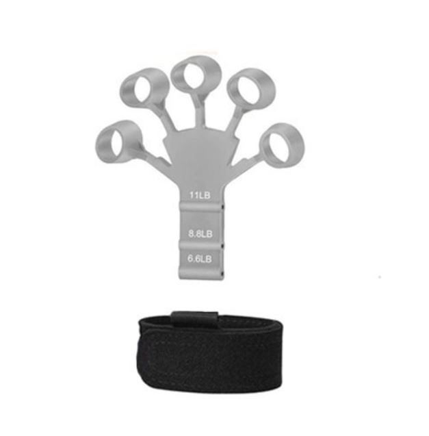Finger Gripper - Guitar Finger Exerciser Hand Strengthener Hand Trainer - Hand Gripper - Exercise Tool - Silicone Made Strong Body Building - Grip training equipment