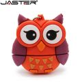 JASTER Cute Cartoon USB Stick 128GB Animal Penguin USB Flash Drive 64GB Cat Owl Pen Drive 32GB Lion 2.0 Memory Stick 16GB 8GB. 