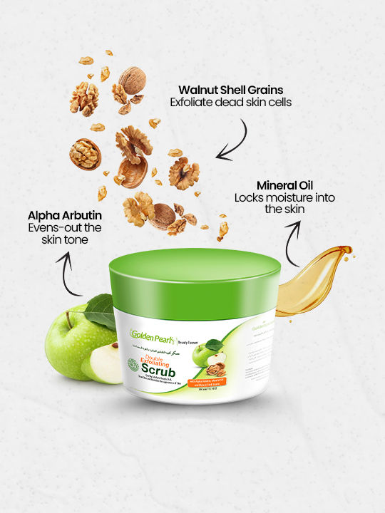 Golden Pearl  Double Exfoliating Scrub 300ml