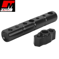 Universal Alluminium Handlebar Extension Rod For Motorcycle, Universal Handlebar Extended Bracket Space Saving for Motorcycles, Multiple Options to Fix Your Gadgets On Single Space, Universal Fitment eg YBR, Honda, Suzuki etc - Motex Auto Line. 