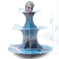 FROZEN THEME CUPCAKE STAND 3 TIERS CUPCAKE STAND. 