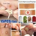 Foot & Hand Corn Removal Calluses Plantar Warts First aid kit Thorn Pain Relief Plaster Effective 15 Pcs Pack kit. 
