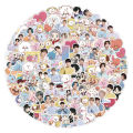 60pcs Korea Kpop Team Bangtan Boys Deco DIY Kawaii Stickers For Car Helmet Gift Box Bicycle Guitar Decal Notebook Skate Computer. 