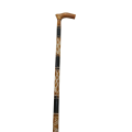 Long Yellow Black Walking Cane, Wooden Stick, Walking Canes, Walking Sticks.. 