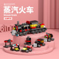 Compatible with Lego vehicle military tank 6-in-1 small particle assembly model building block toy. 