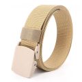 Men Imported Breathable Nylon Web Canvas Fabric Belt With Plastic Buckle.. 