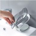 Smart soap holder very stylish and high quality leaf shape for bathroom and kitchen household essentials self adhesive soap dispenser bathroom accessories kitchen accessories leafy dish. 