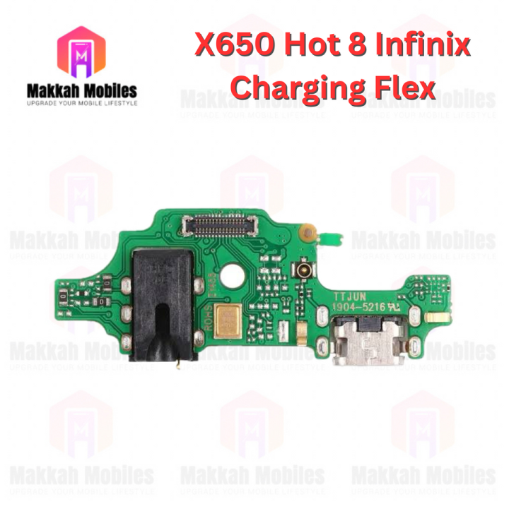 For Infinix X650 X626 X627 Hot 8 Smart4 Charging Flex | Original Charging Board Replacement Kit