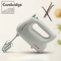 Cambridge Hand Mixer Kitchen Handheld Small Mixer with Beaters and Whisk - HM-03. 