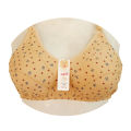 Classic Cotton Bra Brazier for Women Undergarments and Non-wired Brazzer with Chikan Embroidery. 